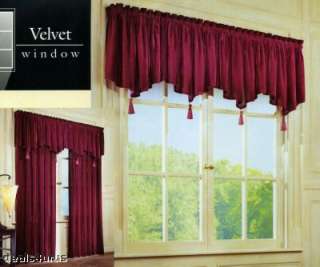 NEW 84 LONG VELVET CURTAIN PAIRS   CHOCOLATE BROWN  