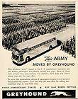 1943 Ad WWII Greyhound Lines Bus Travel Passengers WW2 