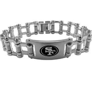    San Francisco 49ers Bike Chain ID Bracelet