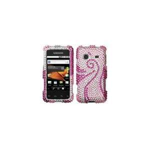  Galaxy Prevail M820 Bling Bling Rhinestone Hard Protector Cover 