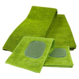 MU Kitchen Microfiber 2 pc. Dish Towel & Scrub Cloth Set   Avocado 