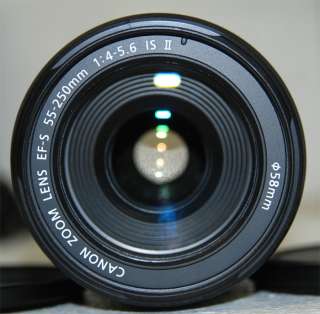 Canon EOS Rebel T3i / 600D 18.0 MP DSLR Camera Kit W/ 18 55 & 55 250 