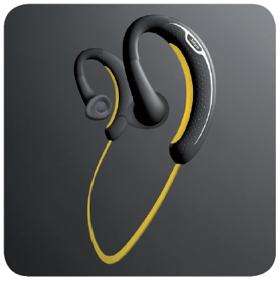  Jabra SPORT Bluetooth Stereo Headset   Black/Yellow Cell 