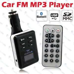    Car USB SD MMC LCD Bluetooth FM Transmitter  Player Electronics