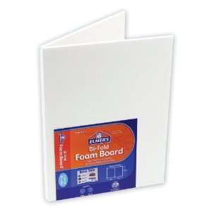  Elmers Bi Fold Foam Board, 15 x 20 Inches, White (905165 