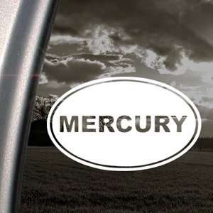  MERCURY Decal OUTBOARDS MOTOR BOAT Window Sticker 