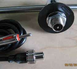UNIVERSAL SIDE MOUNT ANTENNA CLASSIC BUS TRUCK VEHICLES  