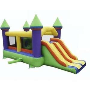    Bounce and Slide Castle Inflatable Commercial Bouncer Toys & Games