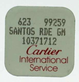 Bezel Screws Mens Cartier Square Santos Watch Parts  