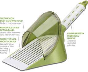 BREATHE FREE CAT LITTER BOX SCOOPER BREATH FREE  