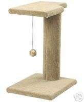 CAT TOWER PERCH SCRATCHERS KITTYS PERCH TREE CAT BEIGE  