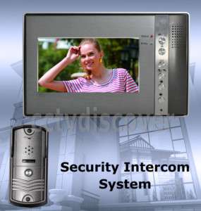 CCTV 7 TFT LCD CCD IR Camera Video Door phone Intercom  
