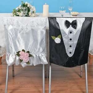  Bride & Groom Chair Covers   Party Themes & Events & Party 