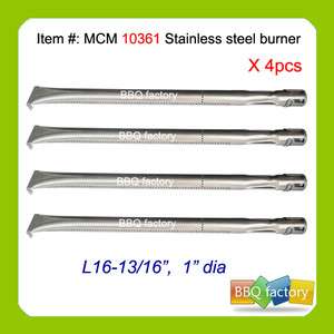 Charmglow Nexgrill Stainless Steel Burner 10361 4 Pack  