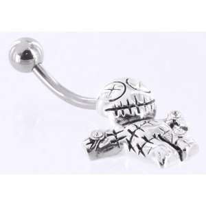  14g 7/16 VOODOO DOLL Belly Button Navel Jewelry Jewelry