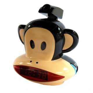 PAUL FRANK KIDS CHILDREN PROJECTION PROJECTOR AM/FM ALARM CLOCK RADIO 