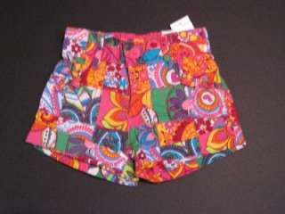Childrens Place Girl Pink Flower Shorts 6 9 m New  