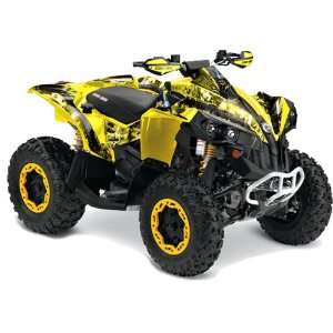 AMR Racing Can Am Renegade 800x 800r ATV Quad Graphic Kit   Mad Hatter 