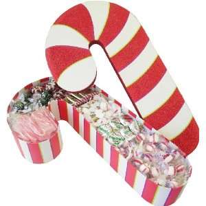  Candy Cane Assorted Box Filled with Peppermints, Flavored Chocolate 
