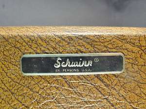 Vintage Schwinn Persons Seat Backrest for bikes with 13/16 seatposts 