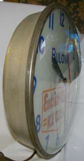 Rare Vintage Euclid Race Dairy Ice Cream Lighted Wall Clock  