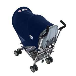   Navy Bling Hearts Sparkle Stroller / Jogger Stroller Sunshade Baby