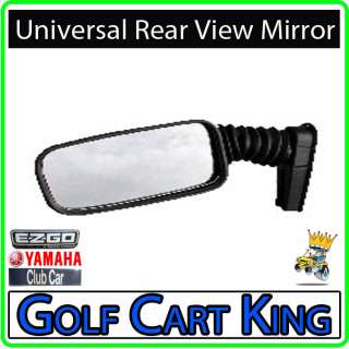 Golf Cart Side Rear View Mirror EZGO Club Car Yamaha  