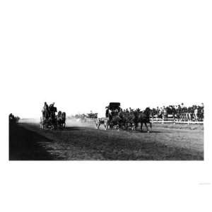  Horse Carriage Races at Californian Rodeo   Salinas, CA 