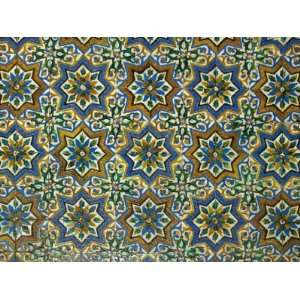  Moorish Mosaic Azulejos (ceramic tiles), Casa de Pilatos 