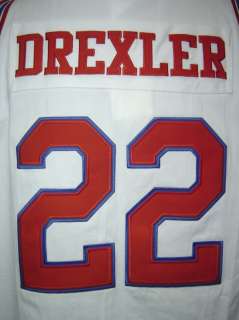 Houston Rockets Clyde Drexler # 22 Throwback Jersey ADIDAS True School 