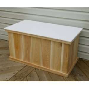  Classic Cedar Deck Box w/ Lid 4ft