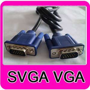 New 5 FT Computer Monitor VGA SVGA Extension Cable M/M  
