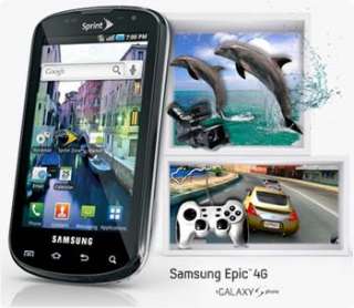  Samsung Epic 4G Android Phone (Sprint) Cell Phones & Accessories