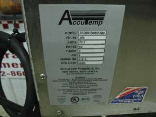 Accutemp S6 Food Steamer Steam N Hold 208 V Accu Temp  