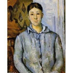   Cezanne   24 x 30 inches   Portrait of Madame Cezanne