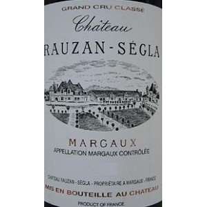  Chateau Rauzan segla Margaux 2004 750ML Grocery & Gourmet 