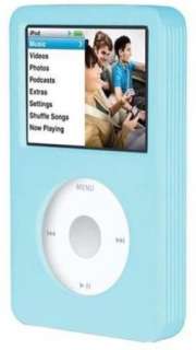 iPod Classic Silicone Skin Cover Case blue color  