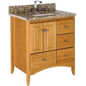  Woodenworks Vanities 35 612 Furniture Vanity Slab Cinnamon Cherry 