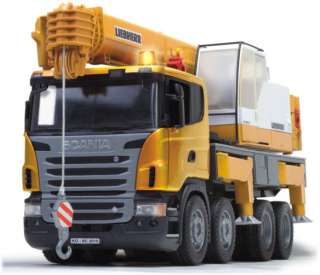   Bruder SCANIA R series Liebherr crane truck w/ Light & Sound Module