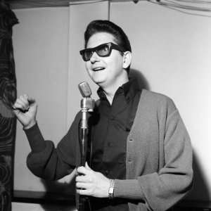  American Singer Roy Orbison at the Microphone, October 