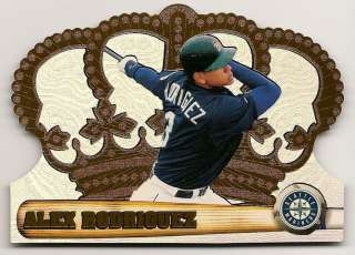 ALEX RODRIGUEZ, Seattle Mariners — 1998 Crown Royale #128  