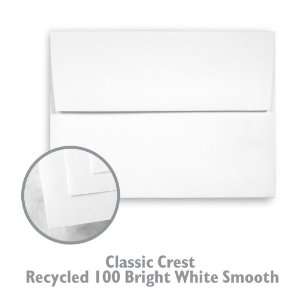  CLASSIC CREST Recycled 100 Bright White Envelope   1000 