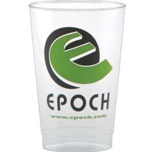  12 oz. Clear Plastic Cup   500 cups   Custom Printed 
