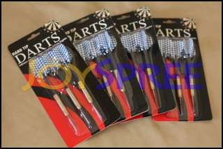   12) Steel Metal Brass Hard Tip Competition Throwing Dart Darts Set 16g