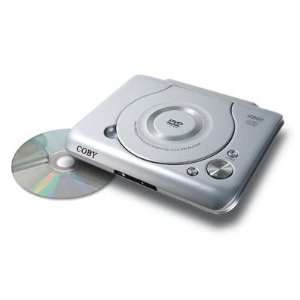  O Coby O   Ultra Compact Dvd Player With Car Kit Office 