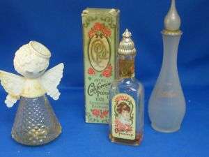 Avon Lot of Vintage Decanters Women Perfume Cotillion  