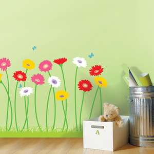   Garden Adhesive Removable Home Wall Decor Accents Stickers Decals