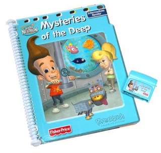   Power Touch Jimmy Newtron Mysteries of the Deep Book Cartridge  