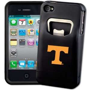  NCAA Tennessee Volunteers Black Bottle Opener iPhone 4 Cover 