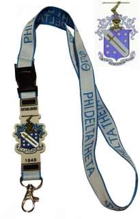 Phi Delta Theta   Lanyard with Full Color Crest  